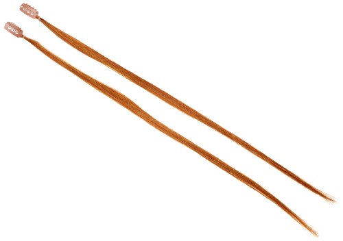 Amor Extensiones de cabello - LHE / S1 / QFCS / 16/28 - Twin Pack Rayas Clipper - Colores 28 - Strawberry Blonde Rich - 41 cm