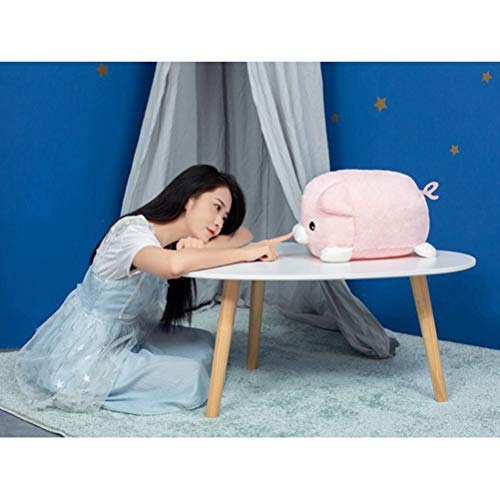 Amosfun Peluche Suave Cerdo Juguete Almohada Cojín Regalo de cumpleaños Muñeco Peluche Animal Regalo para niños Adultos (40cm)