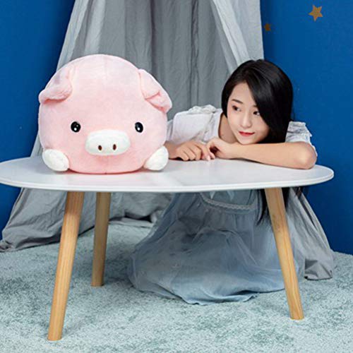 Amosfun Peluche Suave Cerdo Juguete Almohada Cojín Regalo de cumpleaños Muñeco Peluche Animal Regalo para niños Adultos (40cm)