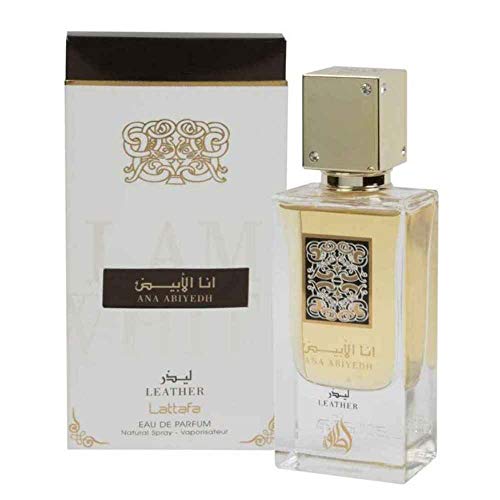 Ana Abiyedh by Lattafa Perfumes - Perfume de vainilla, madera y azafrán, 60 ml, en Spray