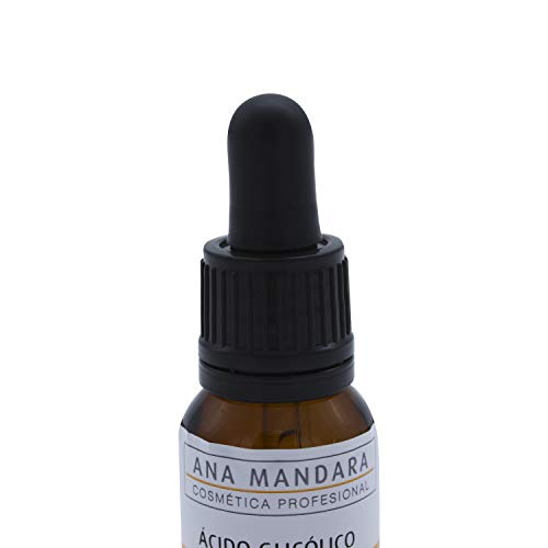 ANA MANDARA – ÁCIDO GLICÓLICO – 15 ml | Combate arrugas – manchas y acné