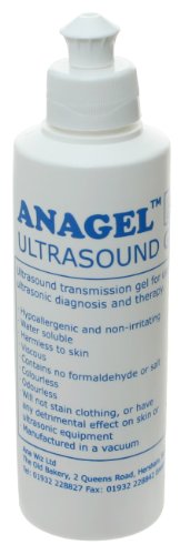 Anagel - Gel de transmisión de ultrasonidos para depilación IPL laser (250 ml)