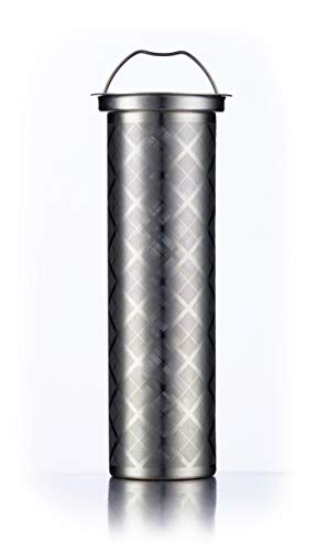 Andronicas Cafetera de vidrio Cold Brew Cafetera - Vidrio de doble pared con café gratis - 800 ml Tetera Helada