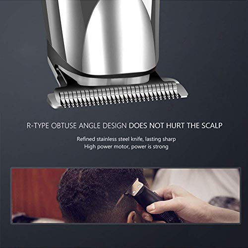 Anera Professional 3 en 1 Cortadores de Pelo Con Cabeza De Balda, Cortador De Pelo Eléctrico, Potente Afeitadora Eléctrica para Modelar, Afeitadora De Pelo, Barbería, para Adultos y Niños