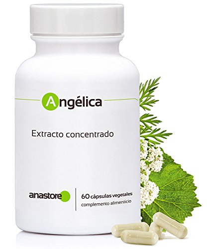 ANGELICA ARCHANGELICA * La Hierba de Los Angeles * 60 cápsulas/ 425mg que corresponden a 1500mg de raíz seca * Extracto concentrado 4:1 de raíz de angélica * Digestión
