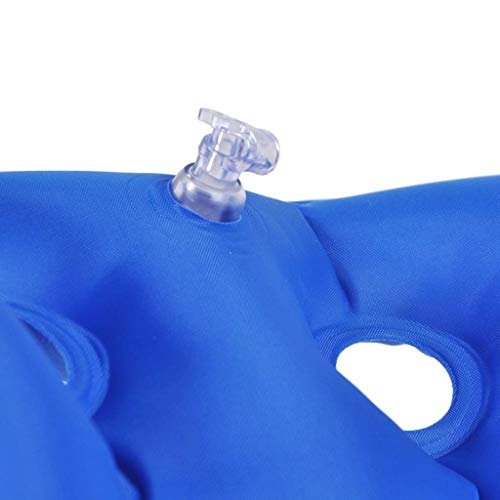 Anillo ortopédico inflable Tailbone |Cómodas llagas médicas de almohada, dolor de hemorroides, quiste pilonidal, dolor de perinea, embarazo, parto, prostatitis, etc.Ideal para sillas de ruedas