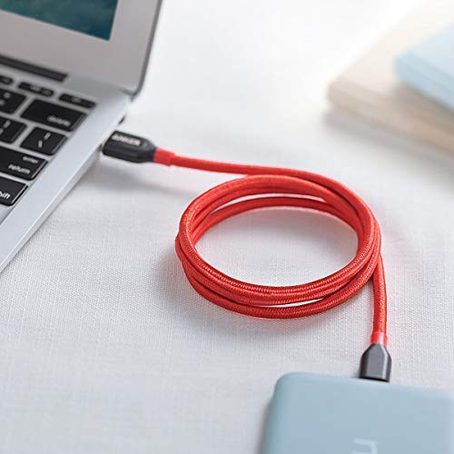 Anker Powerline+ Cable USB-C a USB 3.0 (0,9m), Alta Durabilidad, para Dispositivos USB Tipo C, incluidos Galaxy S8, S8 +, MacBook, conmutador Nintendo, Sony XZ, LG V20 G5 G6, HTC 10, Xiaomi 5 y más
