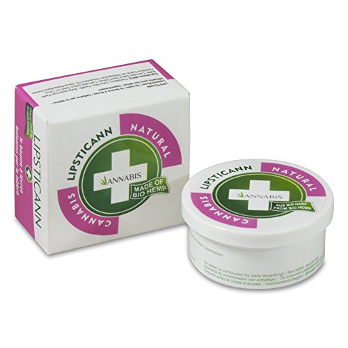 Annabis - Bálsamo labial con cáñamo que mantiene los labios flexibles y sin grietas mientras los protege del medio ambiente agresivo.