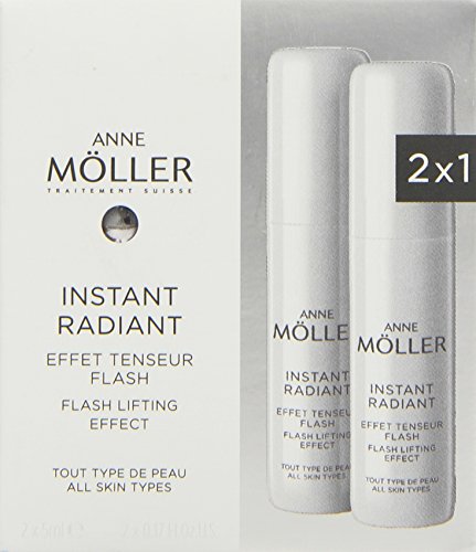 Anne Möller - Instant Radiant - Serum con triple acción revitalizante de efecto inmediato - 2 unidades de 5 ml