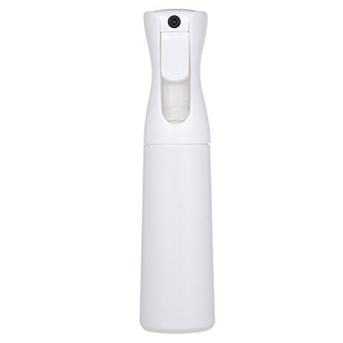 Anself Botella Frasco de Spray Pulverizador de Agua para Peluquería para Salón (300ml, blanco)