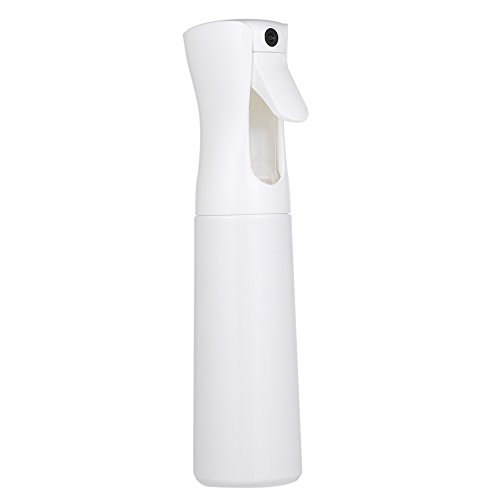 Anself Botella Frasco de Spray Pulverizador de Agua para Peluquería para Salón (300ml, blanco)