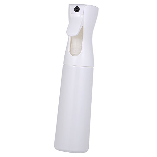 Anself Botella Frasco de Spray Pulverizador de Agua para Peluquería para Salón (300ml, blanco)