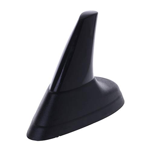 Antena universal para coche SAAB 9-5 9-3 Sport Aero Wagon (1 unidad), diseño de aleta de tiburón, color negro