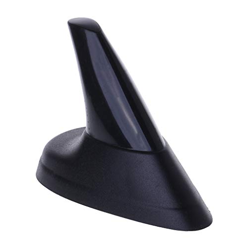 Antena universal para coche SAAB 9-5 9-3 Sport Aero Wagon (1 unidad), diseño de aleta de tiburón, color negro