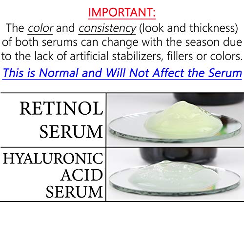 Anti Aging Sueros - retinol y ácido hialurónico