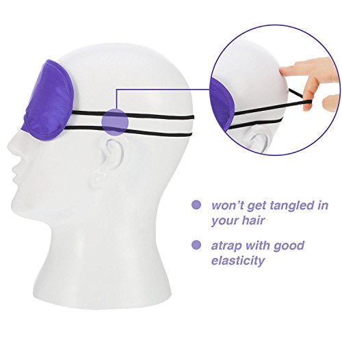 Antifaz para dormir, antifaz para los ojos, máscaras para dormir, para juegos, fiestas, viajes, con almohadilla para la nariz y correa ajustable, 50 unidades