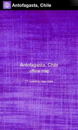 Antofagasta, Chile Offline Mapa - Smart Sulutions