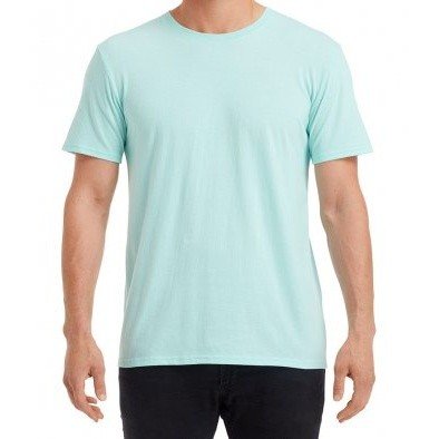 Anvil - Camiseta Tri-Blend para Hombre (XS) (Piedra Jaspeado)