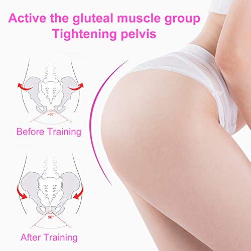 Aosfyla Kegel ejercitador,Pelgrip Pelvis muscular y equipo de ejercicio interno del muslo,Hermosas nalgas Ejercitadores de piso pélvico para mujeres