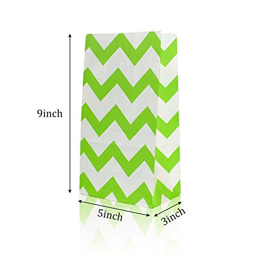 aovowog Bolsas Papel para Regalos con Pegatina para Fiestas de Bodas Cumplea?os para Ni?os [45 Pack / 3 Estilos]