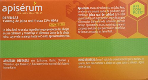 Apiserum Defensas 1500 mg 20 viales