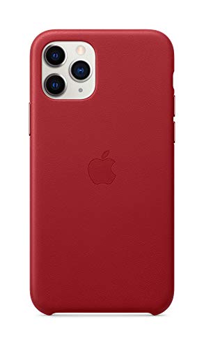Apple Funda Leather Case (para el iPhone 11 Pro) - (Product) Red