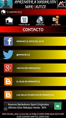 Aprender a Nadar en MarKastle