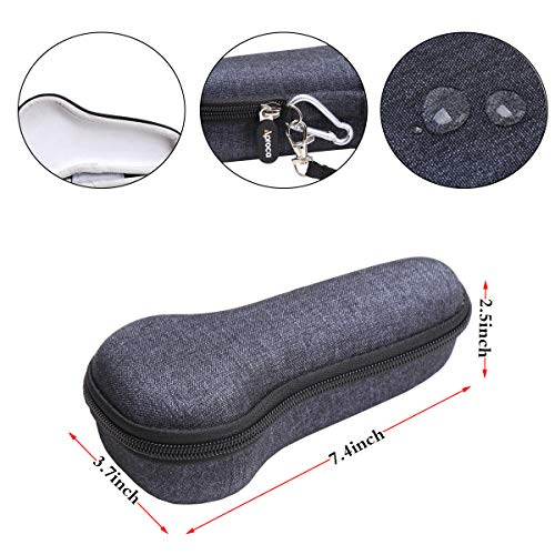 Aproca Duro Viajes Funda Bolso Caso para Panasonic ES-LV65 LV67 LV97 LV95-s LV6Q LV9 Q Premium Afeitadora eléctrica (Black)