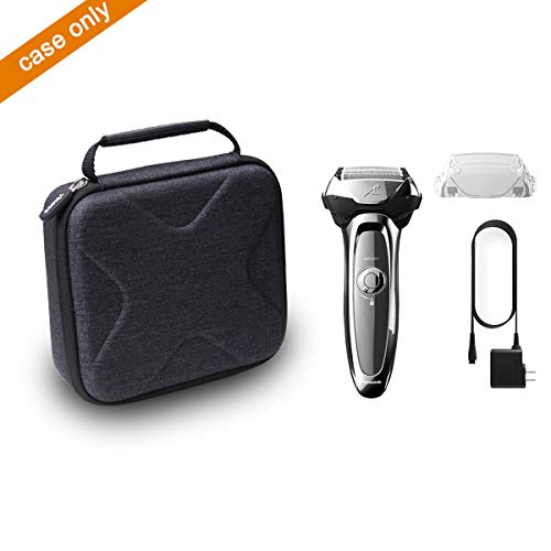 Aproca Duro Viajes Funda Bolso Caso para Panasonic ES-LV65-S803 LV67 LV97 LV95-s LV6Q LV9Q Premium Wet & Dry Afeitadora eléctrica (Black-Allotted Molding)
