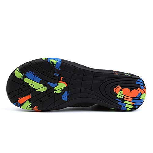 Aqua Shoes Escarpines Hombres Mujer Niños Zapatos de Agua Zapatillas Ligeros de Secado Rápido para Swim Beach Surf Yoga