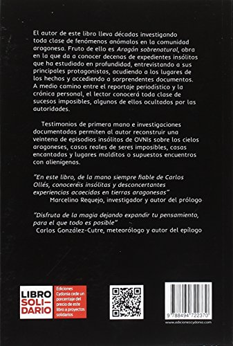 Aragón sobrenatural: Los casos más sorprendentes de OVNIs, apariciones fantasmales, poltergeist y fenómenos extraños: 18 (Historia Oculta)