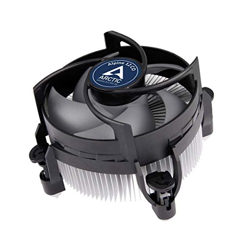 ARCTIC Alpine 12 CO - Enfriador de CPU para Intel, Funcionamiento Continuo, Ventilador PWM de 92 mm, con Compuesto Térmico MX-2 Pre-aplicado, Fácil Instalación