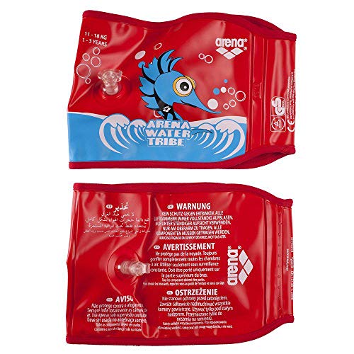 Arena Awt Soft Manguito de Natación, Unisex Adulto, Rojo (Punk), 3-6