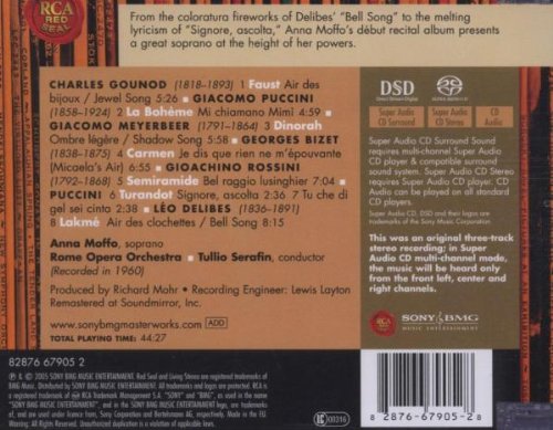 Arias From  Faust  La Boheme - Dinorah