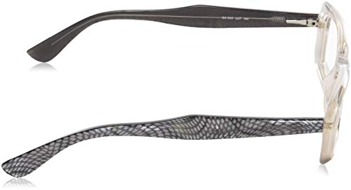 Armani 0AR8060 502931 50 Gafas de sol, Gris (Transparent Grey/Green), Hombre