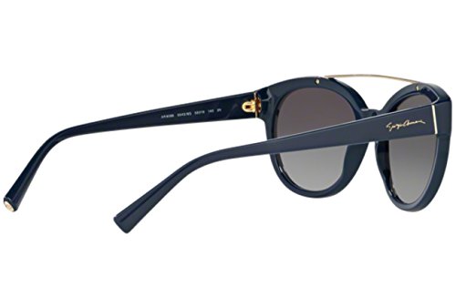 Armani 0AR8086 55438G 55 Gafas de sol, Azul (Bluette/Greygradient), Mujer