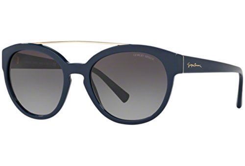 Armani 0AR8086 55438G 55 Gafas de sol, Azul (Bluette/Greygradient), Mujer