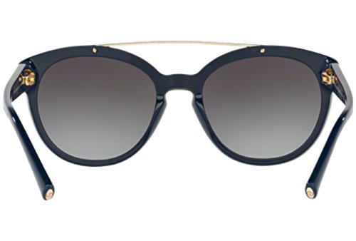 Armani 0AR8086 55438G 55 Gafas de sol, Azul (Bluette/Greygradient), Mujer