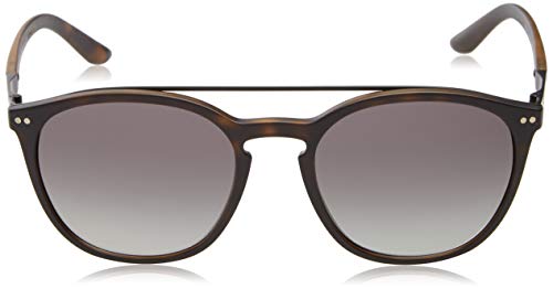 Armani 0AR8088 508911 53 Gafas de sol, Marrón (Matte Havana/Gradient), Mujer
