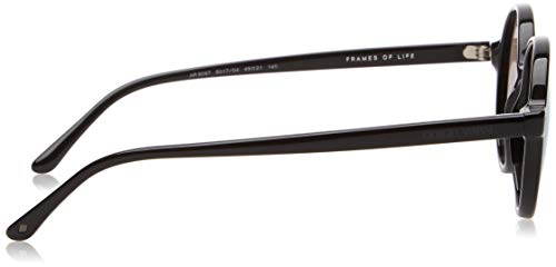 Armani 0AR8097 501704 49 Gafas de sol, Negro (Black/Greymirrorbluee), Hombre