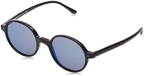Armani 0AR8097 501704 49 Gafas de sol, Negro (Black/Greymirrorbluee), Hombre