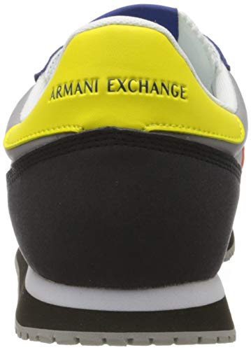 Armani Exchange Sneaker, Zapatillas para Hombre, Multicolor (Multicolor K492), 42 EU
