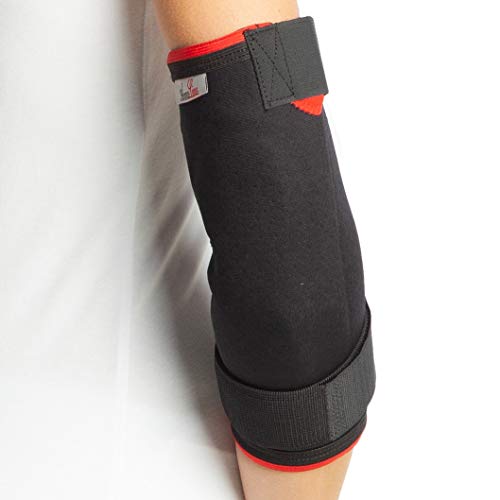 armoline Tennis Elbow Support Brace Brazo Derecho gimnasio correa dolor de epicondilitis Wrap manga artritis deporte Protector de brazo golfistas Epi – neopreno ajustable