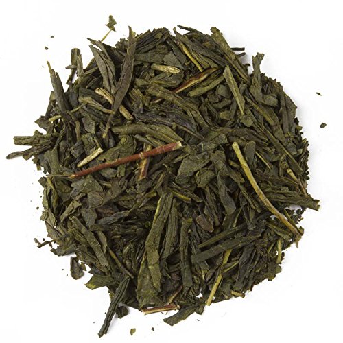 Aromas de Té - Té Verde Sencha Earl Grey en Bolsitas - Green Tea Sencha - Con Aroma Natural de Bergamota - Sabor Suave y Agradable - 20 Pirámides