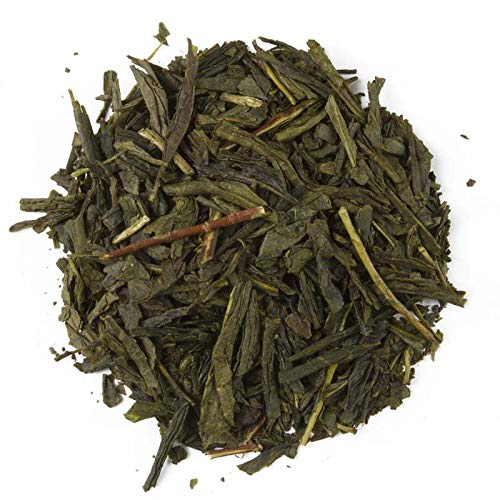 Aromas de Té - Té Verde Sencha Earl Grey - Green Tea Sencha - Con Aroma Natural de Bergamota - Estimulante - Antioxidante - Sin Gluten - 50 gr.