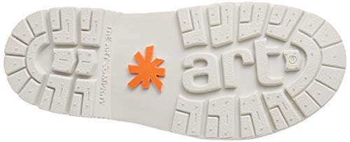 Art Birmingham, Sandalia con Pulsera para Mujer, Blanco (White White), 38 EU