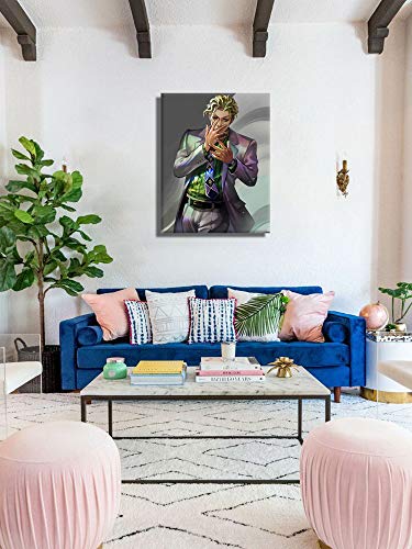 Arte contemporáneo pintura al óleo animes manga JoJo's Bizarre aventura imagen impresiones ilustraciones para sala de estar dormitorio 20 x 30 cm