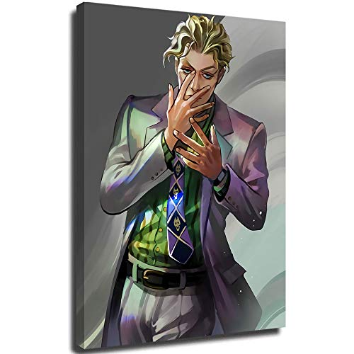 Arte contemporáneo pintura al óleo animes manga JoJo's Bizarre aventura imagen impresiones ilustraciones para sala de estar dormitorio 20 x 30 cm