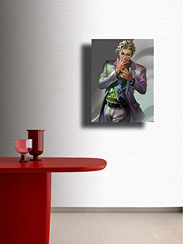 Arte contemporáneo pintura al óleo animes manga JoJo's Bizarre aventura imagen impresiones ilustraciones para sala de estar dormitorio 20 x 30 cm