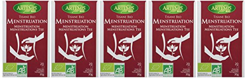 ArtemísBio Tisana Bio Menstruación - 5 Paquetes de 20 unidades